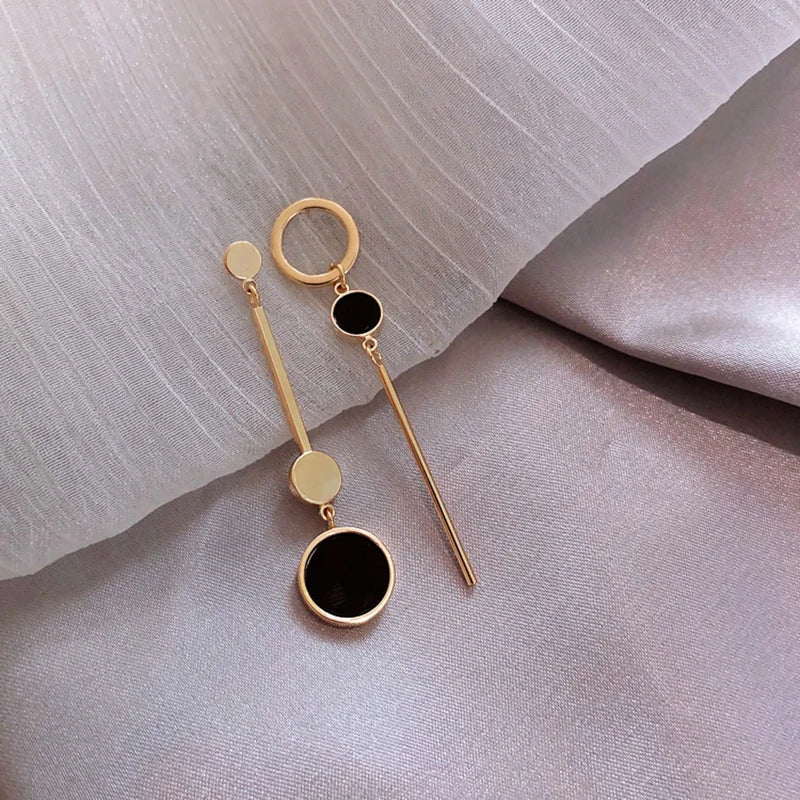 Asymmetric Korean Style Earrings