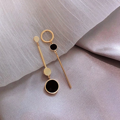 Asymmetric Korean Style Earrings