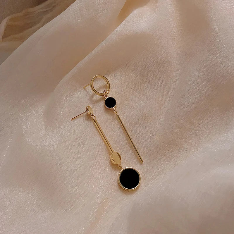 Asymmetric Korean Style Earrings