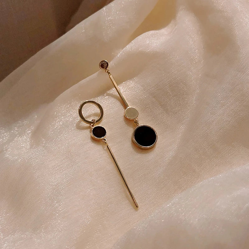 Asymmetric Korean Style Earrings