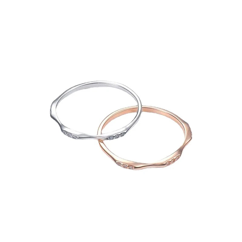 Minimalist Thin Band Versatile Ring